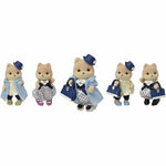 Playset Sylvanian Families Fashion and big sister caramel dog suitcase For Children