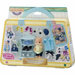 Playset Sylvanian Families Fashion and big sister caramel dog suitcase For Children