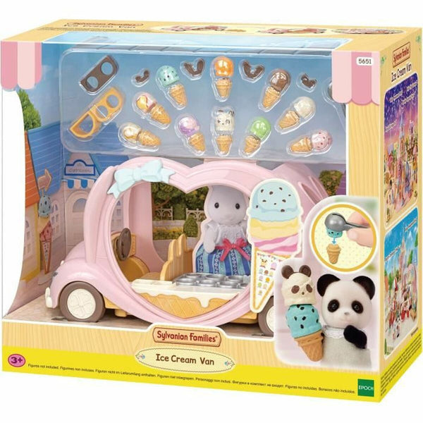 Doll Sylvanian Families Ice Cream Van Action Figure