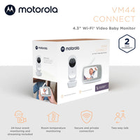 Interphone bébé Motorola VM44 4,3" HD WIFI