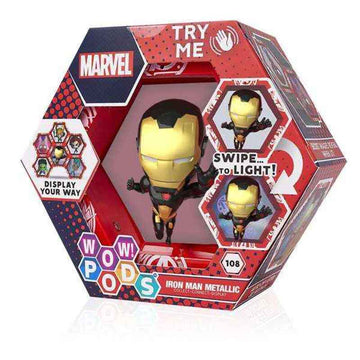 Figure Wow! Pods Marvel Iron Man Gold Metallic Light WOW! PODS