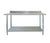 KuKoo 5ft Food Preparation Kitchen Stainless Steel Catering Table
