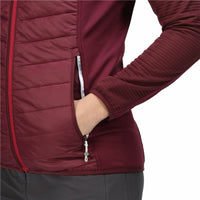 Veste de Sport pour Femme Regatta Andreson VI Hybrid Rouge foncé