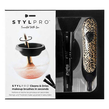 Make-up Brush Cleaner Stylpro Gift Set Cheetah Stylideas (6 pcs)