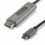 Câble USB C Startech CDP2HDMM1MH          HDMI Argent