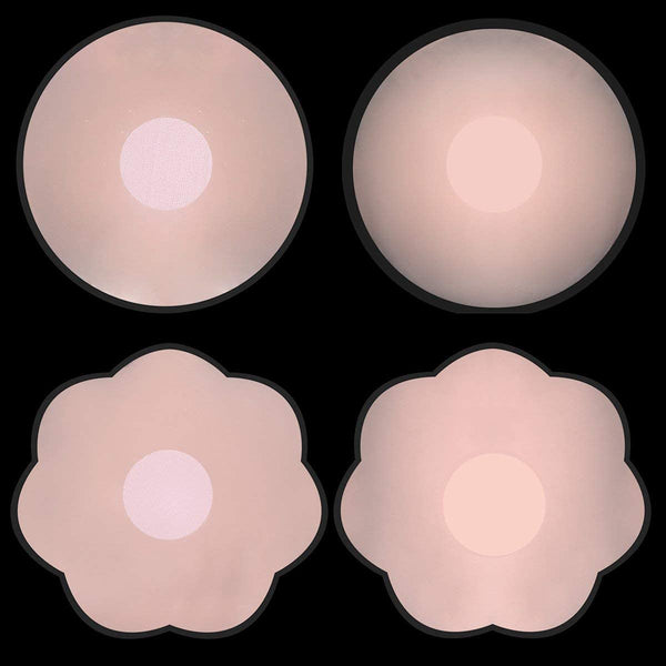 Nipple Covers Womens Silicone Pasties Invisible Silicone Nipple Covers Reusable Adhesive Silicone Covers