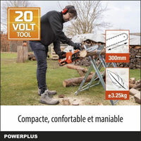 Battery Chainsaw Powerplus 30 cm