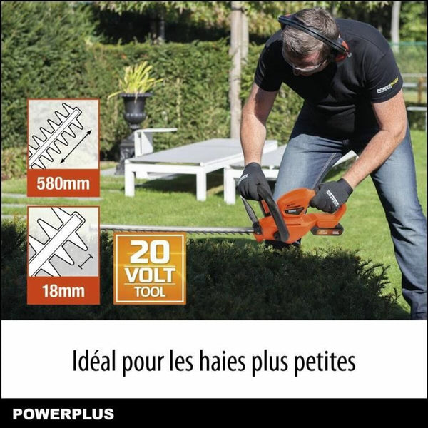 Taille-haie Powerplus 20 V