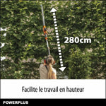 Taille-haie Powerplus DualPower Powdpg75380 40 V