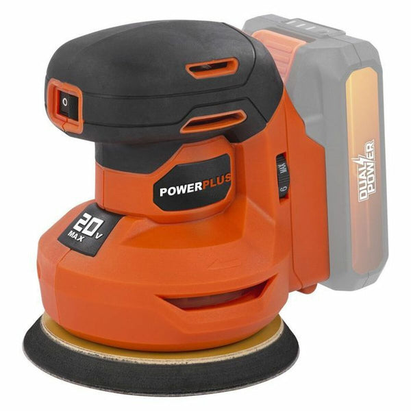 Random orbital sander Powerplus Dual Power Powdp50400 + G80 20 V Ø 125 mm