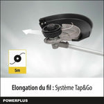 Débroussailleuse multifonction Powerplus Powxg30405 38 cm 1000 W