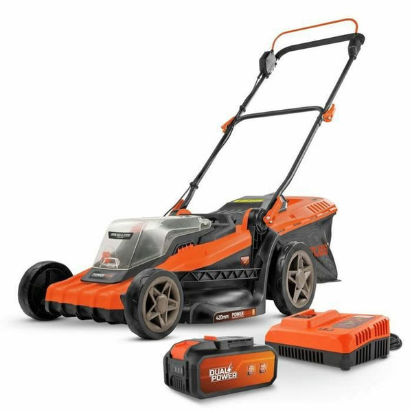 Battery Mower Powerplus Powdpglws2 40 V Ø 42 cm