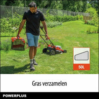 Tondeuse à gazon à batterie Powerplus Powdpglws2 40 V Ø 42 cm