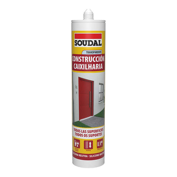 Silikon Soudal 115785 Konstrukcija Prosojni 290 ml