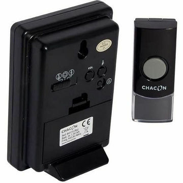 Wireless Doorbell with Push Button Bell Chacon (12 V)