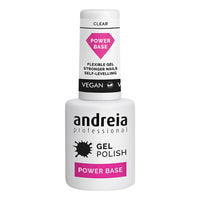 Nail Polish Semi-permanent Gel Polish Power Base Andreia Clear (10,5 ml)