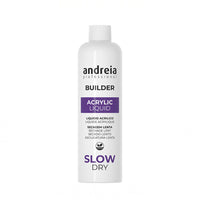 Traitement pour ongles Professional Builder Acrylic Liquid Slow Dry Andreia (250 ml) (250 ml)