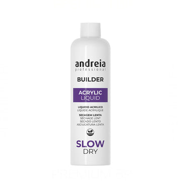 Treatment for Nails Professional Builder Acrylic Liquid Slow Dry Andreia (250 ml) (250 ml)