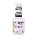 Vernis à ongles Andreia Cotton Candy Top Coat Nº 01 Milky White 10,5 ml