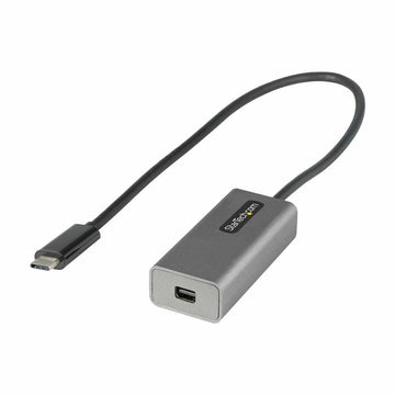 Adapter USB C v DisplayPort Startech CDP2MDPEC Črn/Siv 0,3 m