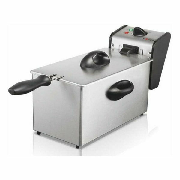 Friteuse Haeger DF-4SS.014A Argenté Noir 2000 W