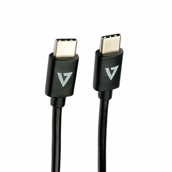 Kabel USB C V7 V7USB2C-2M Schwarz
