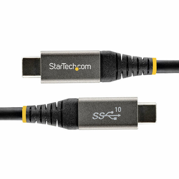 Câble USB C Startech USB31CCV1M           Noir/Gris 1 m