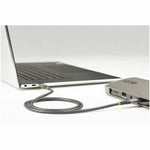 Kabel USB C Startech USB31CCV1M           Črn/Siv 1 m