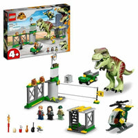 Playset Lego 76944 Jurassic World T-Rex Escape (140) (140 Pieces)