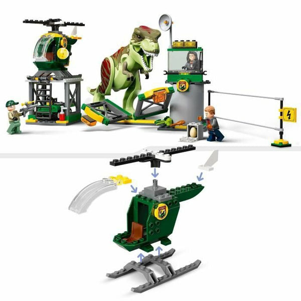 Playset Lego 76944 Jurassic World T-Rex Escape (140) (140 Kosi)