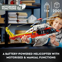 Igralni komplet Vozni park   Lego Technic 42145 Airbus H175 Rescue Helicopter         2001 Kosi  