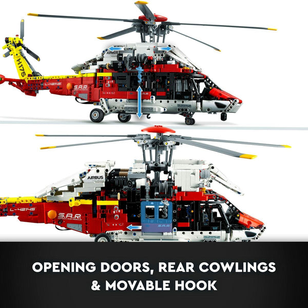 Vehicle Playset   Lego Technic 42145 Airbus H175 Rescue Helicopter         2001 Pieces