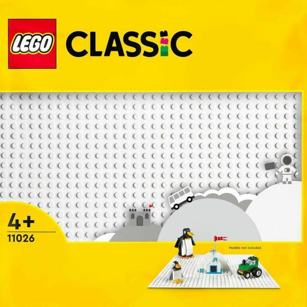 Base d´appui Lego 11026 Classic The White Building Plate 32 x 32 cm