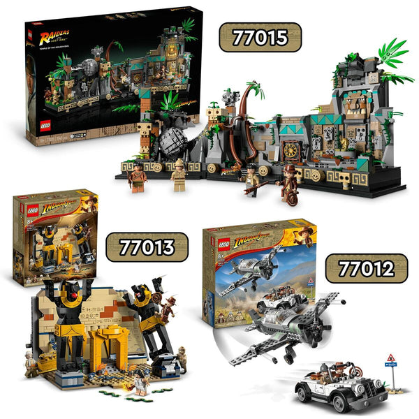 Konstruktionsspiel Lego  Indiana Jones 77012 Continuation by fighting plane