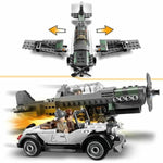 Construction set Lego  Indiana Jones 77012 Continuation by fighting plane