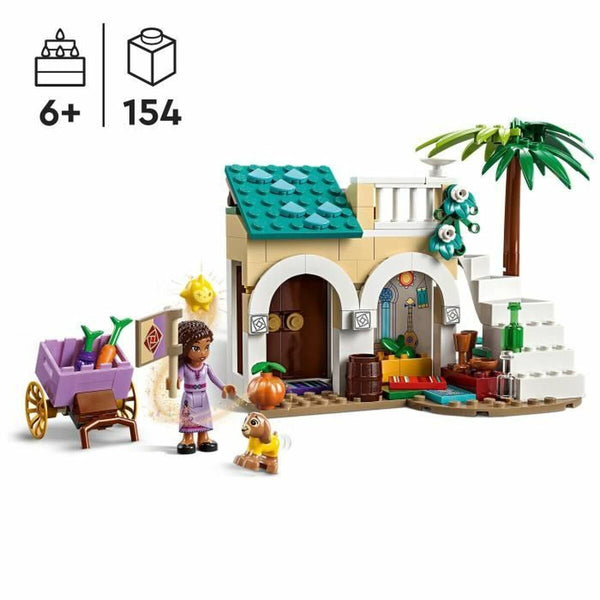 Playset Lego Disney Wish 43223 Asha in Rosas Town 154 Stücke