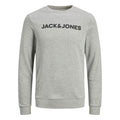 Men’s Sweatshirt without Hood  SWIT CREW  Jack & Jones 12182477  Grey