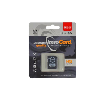 Imro memory card 8GB microSDHC cl. 10 + adapter