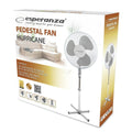 Freestanding Fan Esperanza EHF001WE White Grey 50 W