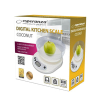 bilancia da cucina Esperanza EKS007 Bianco 5 kg