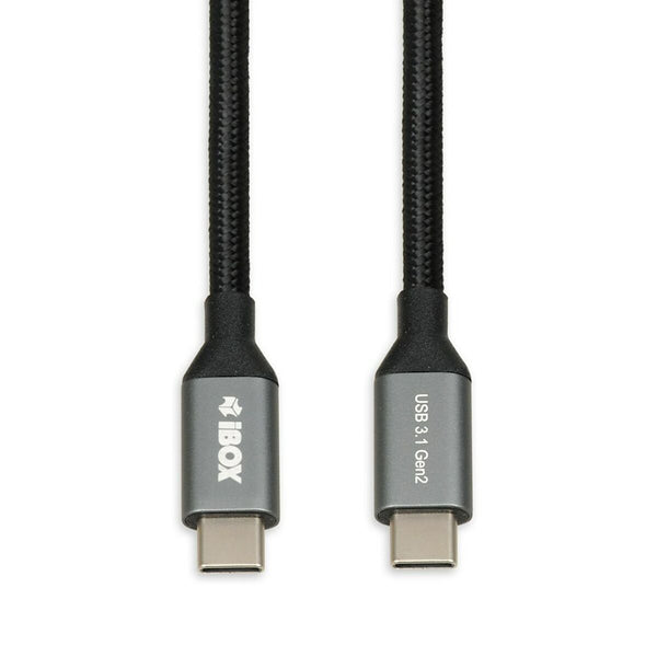 Câble USB C Ibox IKUMTC31G2 Noir 0,5 m