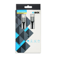 Cable USB C Ibox IKUMTC31G2 Black 0,5 m