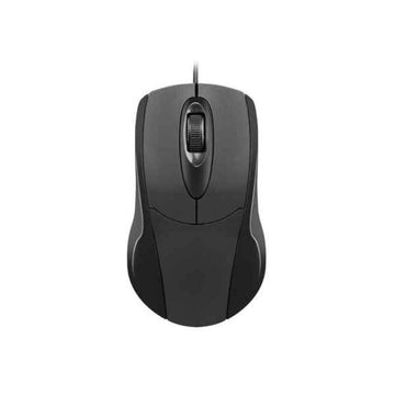 Mouse with Cable and Optical Sensor Natec Ruff 1000 DPI Black