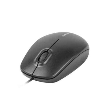 Mouse with Cable and Optical Sensor Natec MAGPIE 1600 DPI Black