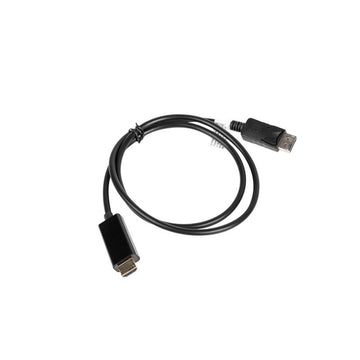 DisplayPort to HDMI Cable Lanberg CA-DPHD-10CC-0010-BK Black 1 m