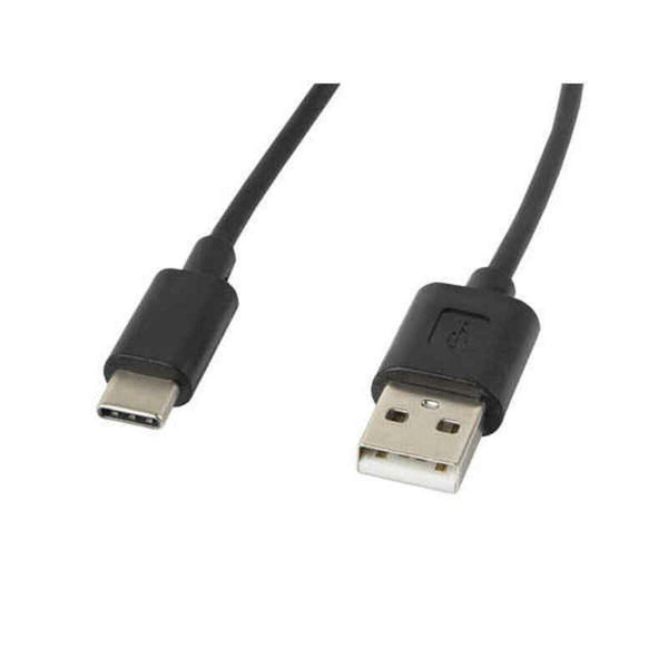 Cavo USB A 2.0 con USB C Lanberg Nero