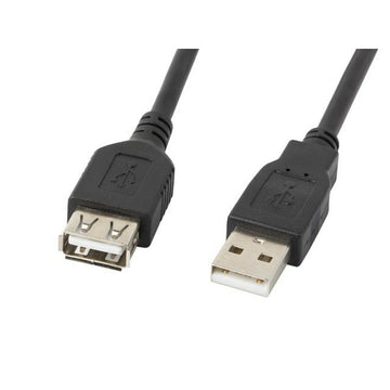 USB Extension Cable Lanberg CA-USBE-10CC-0030-BK Black 3 m