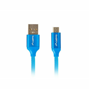 Câble Micro USB Lanberg CA-USBM-20CU-0018-BL 1,8 m