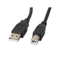 Kabel USB 2.0 A v USB B Lanberg Črna