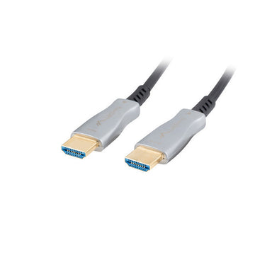 HDMI kabel Lanberg CA-HDMI-20FB-0500-BK 50 m 1 Kosi